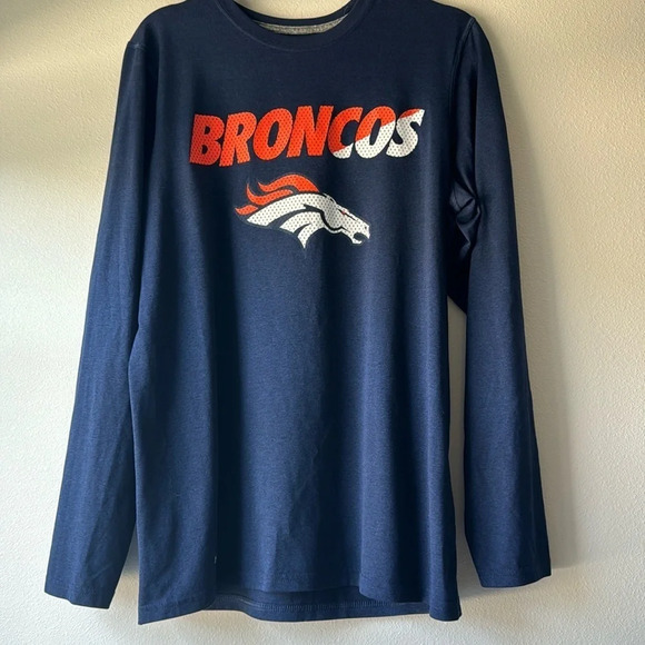 Nike Other - Denver Broncos Long Sleeve Nike Dri-Fit Shirt